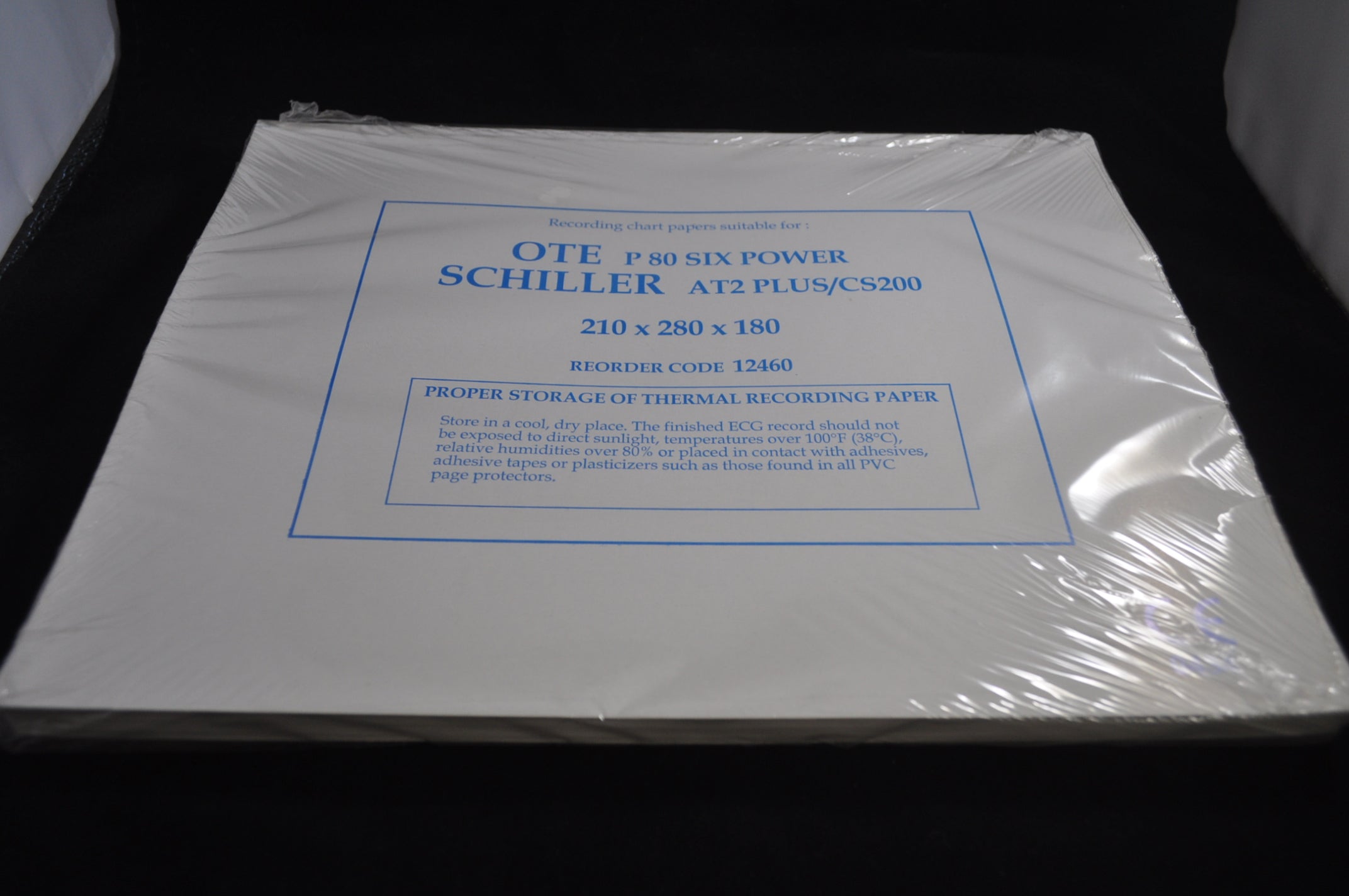 Schiller AT2 Plus EKG / ECG Machine Recording Paper - 5 Pack