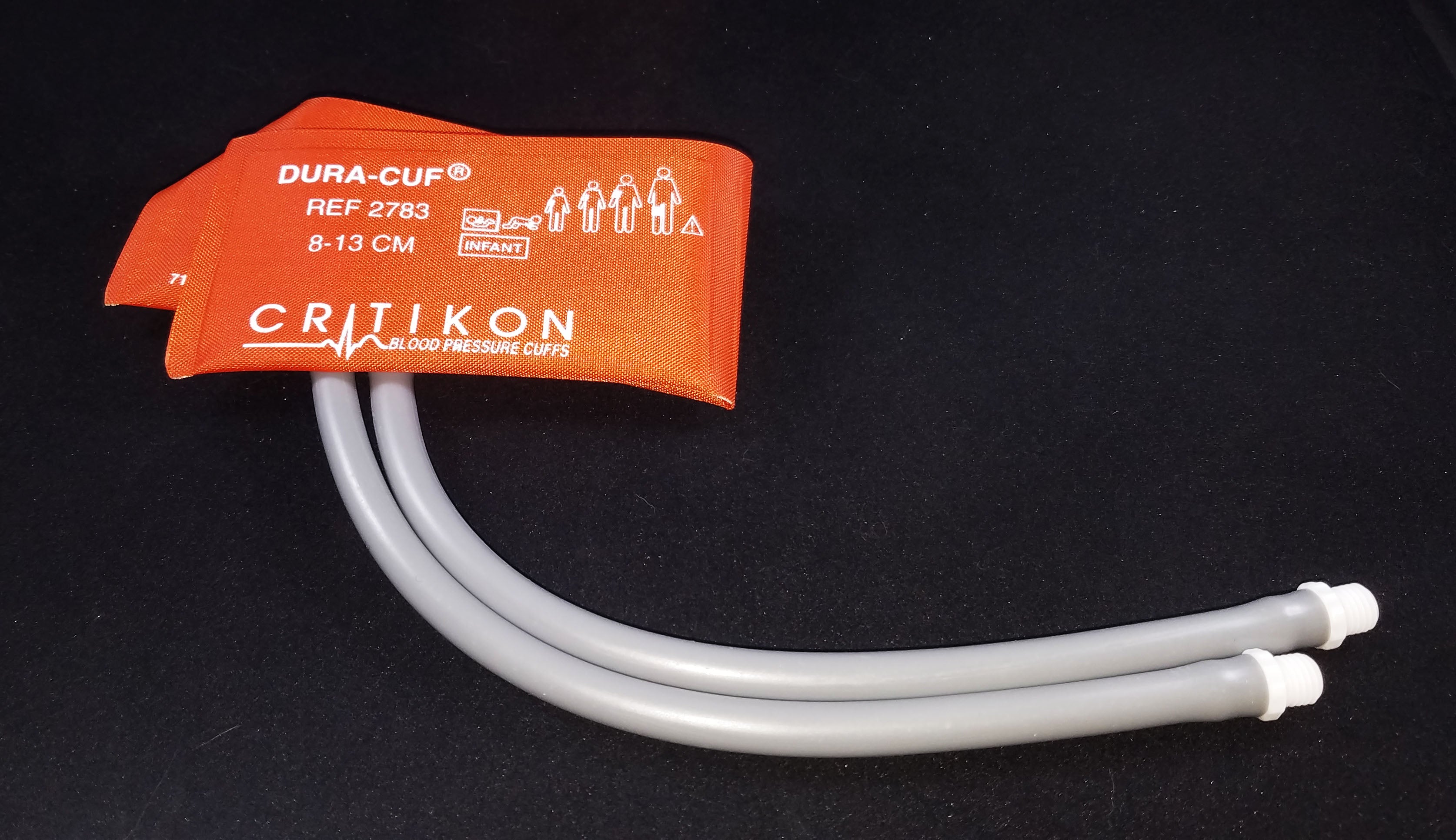 Blood Pressure Cuff for Newborn (Dual Hose) - Neonate