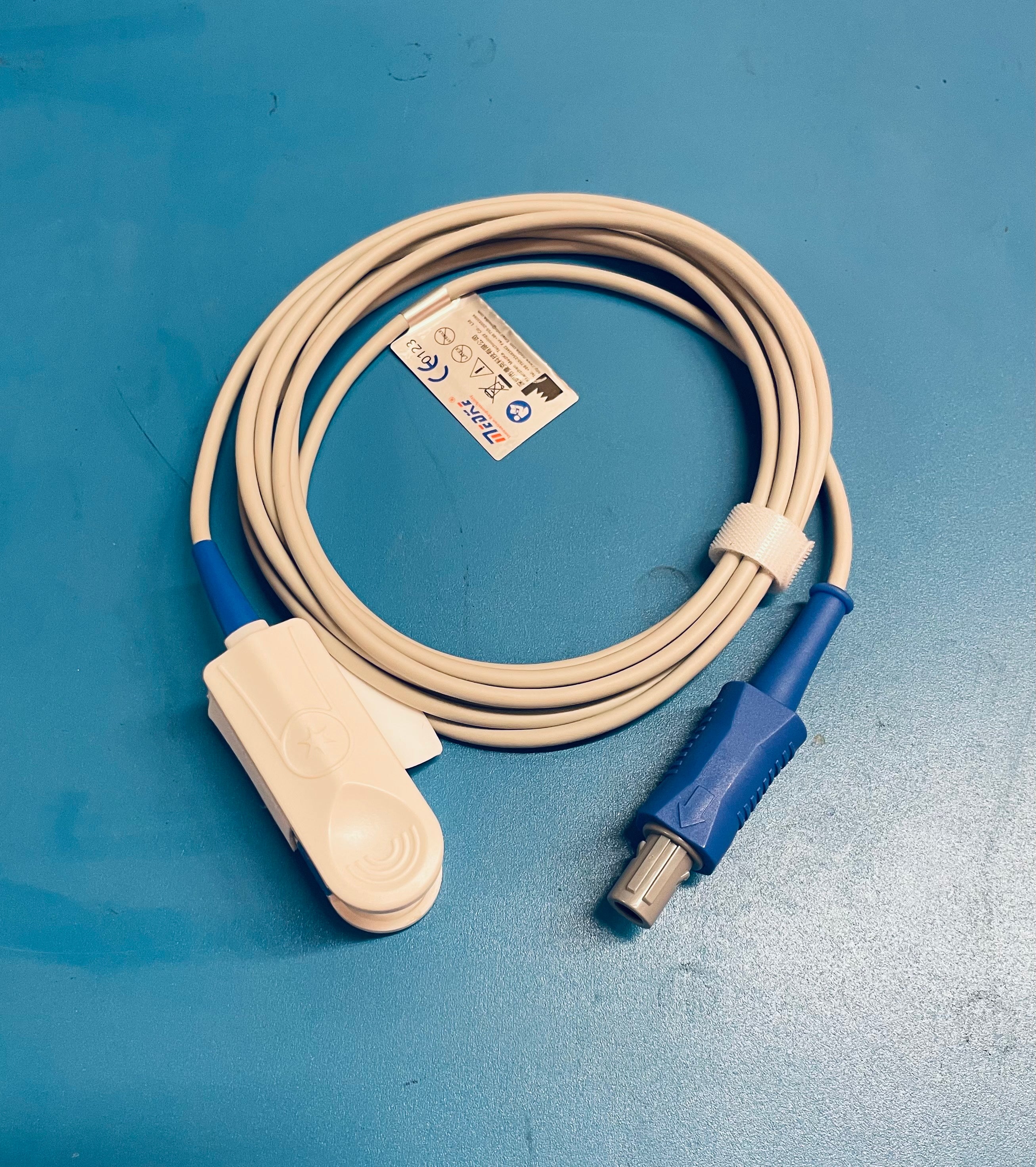 Edan Finger Clip Sensor - SpO2, Pulse Oximeter, 3m Cable